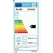 étiquette énergie four Sauter SFP930X