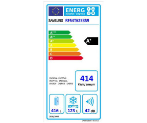 SAMSUNG RF54T62E3S9 étiquette énergie